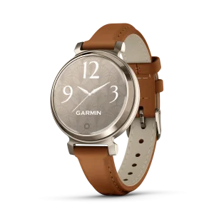 Lily 2 - Brúnt/Gyllt - Leður