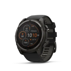 Fenix 8 - 51mm, Solar Sapphire - Kolgrátt