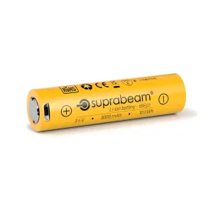 Suprabeam - Li-Ion 18650 3000mAh USB-C Battery (M6r, M6xr)