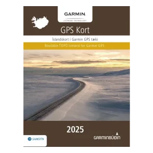 Garmin Íslandskort 2025 - Prentuð útgáfa