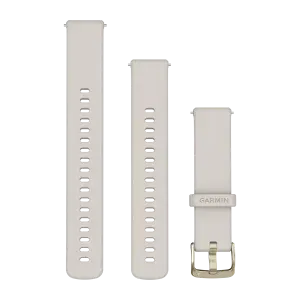 Quick Release 18mm - Sílíkon Fílabeinshvít