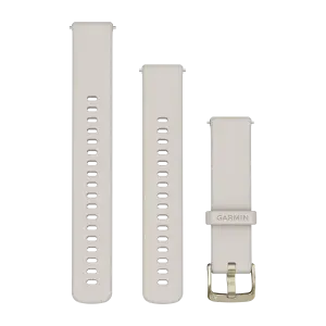 Quick Release 18mm - Sílíkon Fílabeinshvít