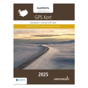 Garmin Íslandskort 2025 - Rafræn útgáfa